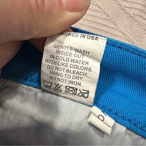 Victorious jeans, size 34x32, bright blue, twill, skinny, spring, summer - Picture 7 of 8